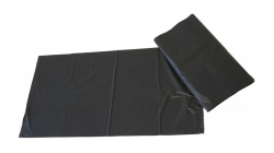 Pytel 135x146cm 70my/černý/300L/48ks