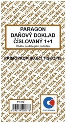 Baloušek Tisk ET012 Paragon daňový doklad, 1 1 číslovaný- výprodej posledních 51ks