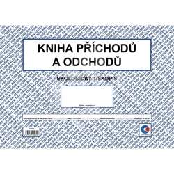 Kniha příchodů a odchodů A4 ET372- výprodej posledních 12ks