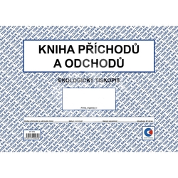 Kniha příchodů a odchodů A4 ET372- výprodej posledních 12ks